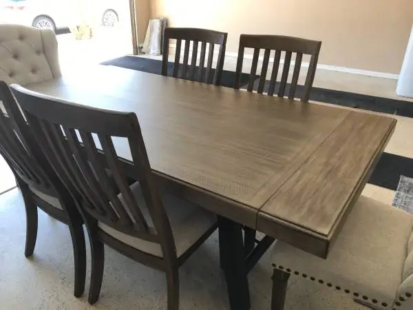 Wooden Dining Table and 6 Chairs