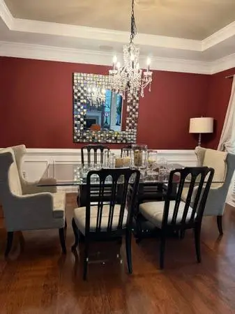 Z GALLERIE Dining Table and Chairs 7pcs