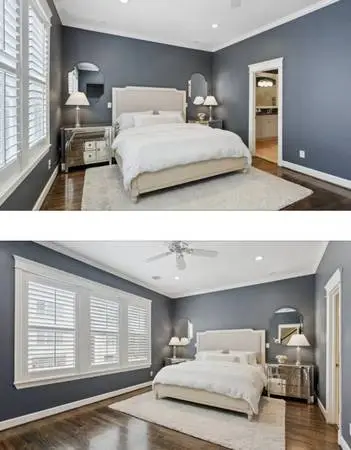 King size bed frame