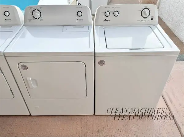 Amana Washer and Gas Dryer CLEAN MACHINES