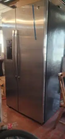 GE Side by Side SST Refrigerator Counter-Depth