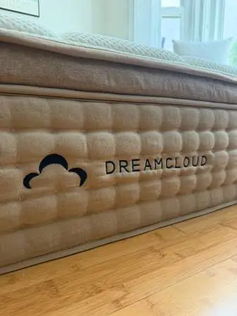 DreamCloud King Mattress — Luxury Hybrid, Cashmere Euro-Top