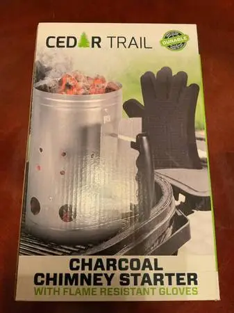 CHARCOAL CHIMNEY STARTER  NEW