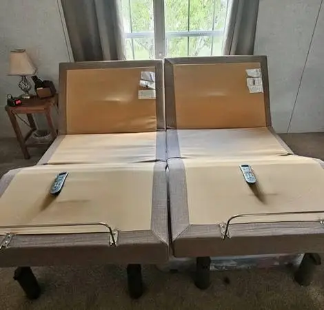 New (2) XL Twin or split King Tempurpedic Ergo adjustable bases w/ MASSAGE set!