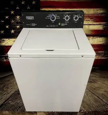 Maytag Commercial washer. Stainless basket. Works great. Free delivery