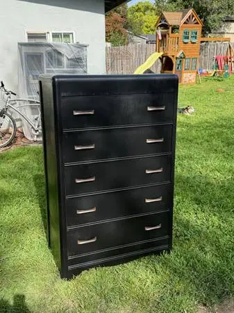 Tall all wood dresser #1003