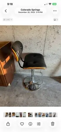 highend Adjustable bar stool bar chair