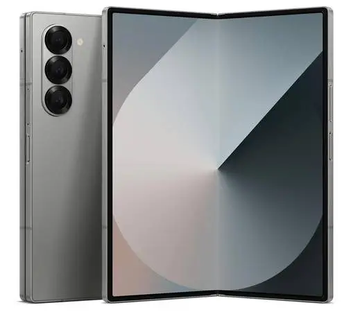 Samsung Galaxy Z Fold 6 Cell Phone, 12GB, 256GB Unlocked Silver Shadow