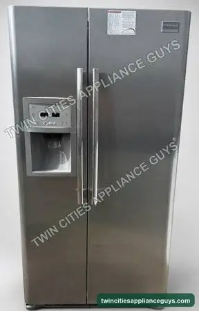 Frigidaire 22.6 Cu Ft Counter-Depth Side-by-Side Fridge — $250