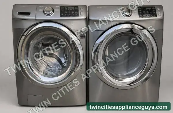 Samsung 4.2/7.5 Cu Ft Front-Load Washer and Gas Dryer Set — $450