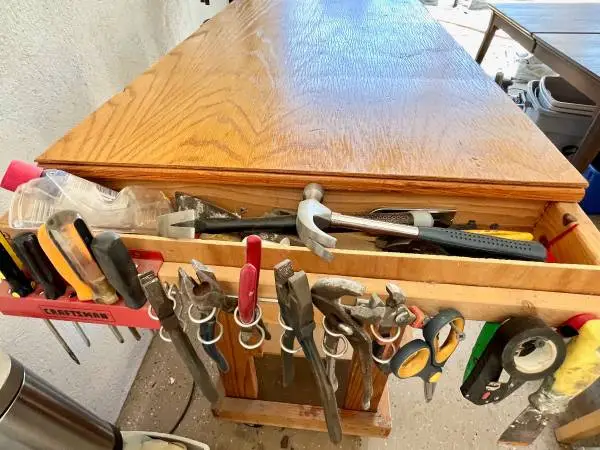 Workbench or Tool Bench + Storage