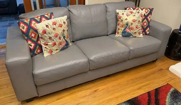 (Labor Day Sale) IKEA SKOGABY Leather Sofa - Qty2