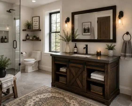 hand made bathroom vanities