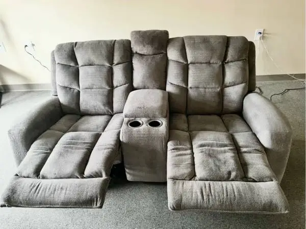 Reclining Loveseat With Storage Usb Ports & Cup Holders