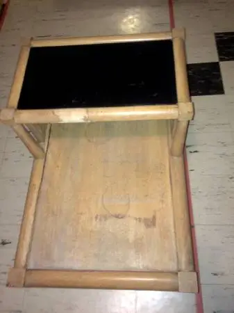 Vintage Antique Mid Century Modern End Side Table 1950s