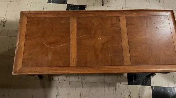 Cocktail Table Antique French Provincial Wood