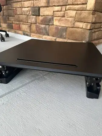 Height Adjustable Standing Desk for Laptops/Monitors $50