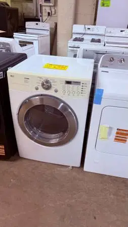 LG FRONT LOAD DRYER PRE OWNED, WITH WARRANTY