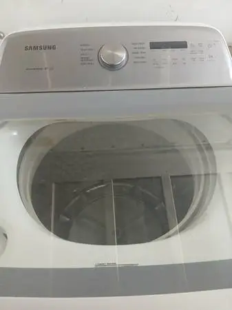 Samsung High-Capacity Top-Load Washer & Matching Electric Dryer Set