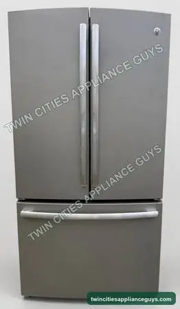 GE 28.5 Cu Ft French-Door Refrigerator with Ice Maker — Slate — $400