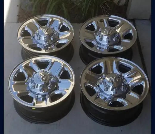 DODGE WHEELS, 8 ON 6.5 LUG PATTERN