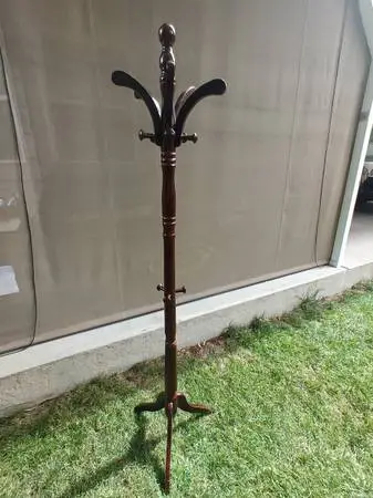 Standing Wooden Clothes Tree Coat Rack 69 Tall