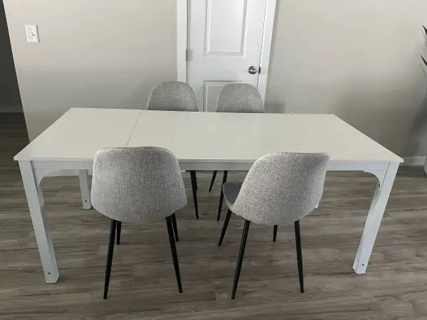 Dinning table and  chairs