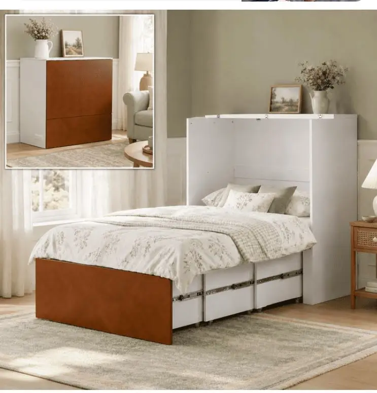 twin size Murphy bed