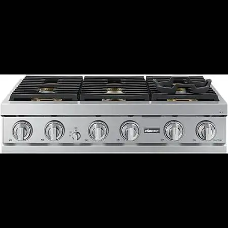 DACOR 36 GAS RANGETOP (OUT OF BOX)