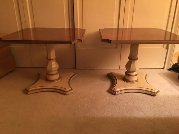 Henredon low profile end tables