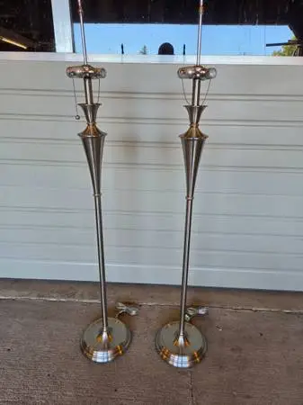 Set of floor lamps