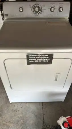 Maytag dryer delv setup incl