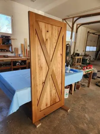 Barn door interior