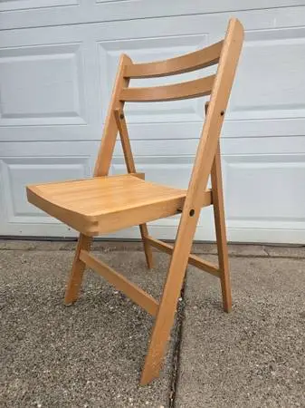 Mid Century Modern Romanian Folding Chairs