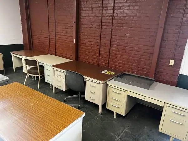 VINTAGE TANKER DESKS    -can deliver-