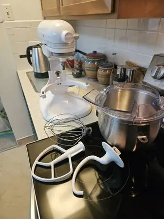 KitchenAid Heavy Duty Mixer - 5Qt, White