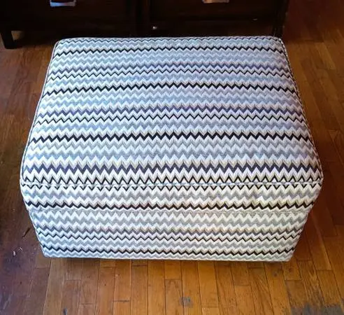 Ottoman with Rollers and Storage
