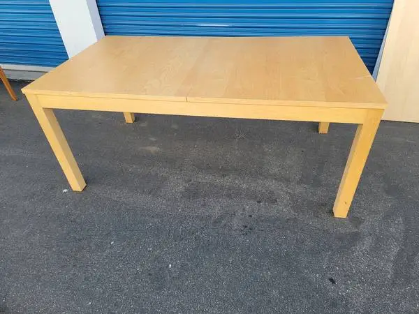 IKEA Bjursta expandable DINING kitchen table DESK conference farmhouse