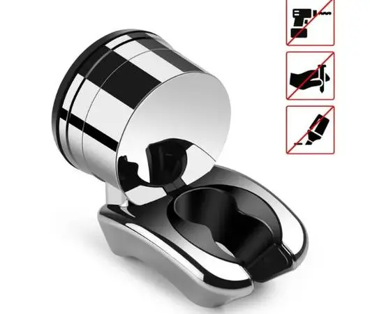 Shower Head Holder - Adjustable Powerful Suction Cup - New