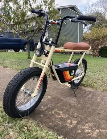 Razor “Rambler 16” Electric Retro Mini Bike “Mint Condition”