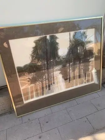 Garrick Palmer Signed Lithograph Wooded Landscape