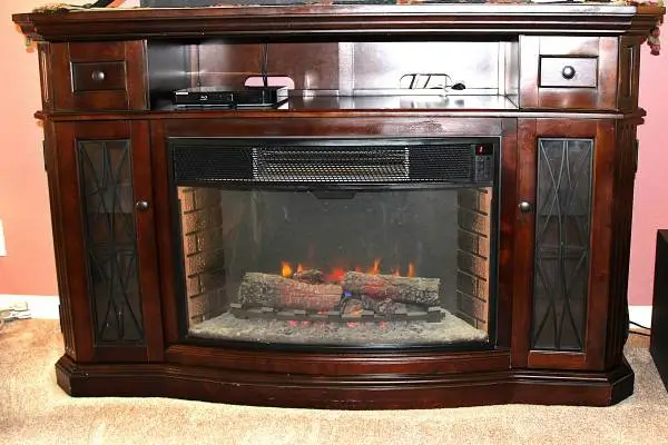 Fireplace Entertainment Media Center Chimney Free Electric