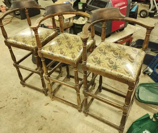 Antique bar stools