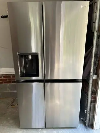 LG side-by-side refrigerator