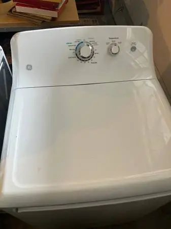 GE washer and dryer