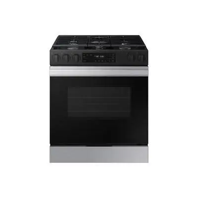 SAMSUNG GAS RANGE (OUT OF BOX)