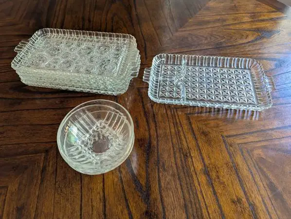 Beautiful Vintage Dishes Charcuterie
