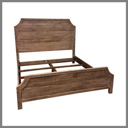 California King Zin Home Amelie Wood Bed Frame