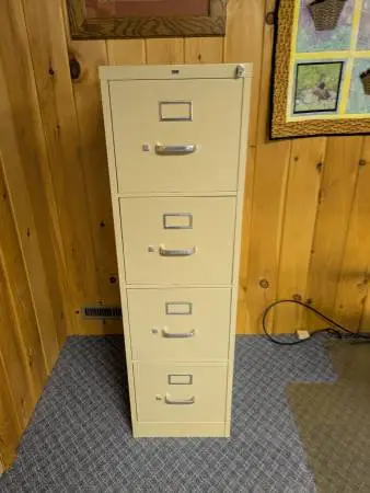 4 Drawer Metal Filing Cabinet