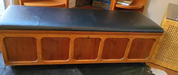 Vtg Lane Cedar Chest Lock Removed 53x18x17Southlake
